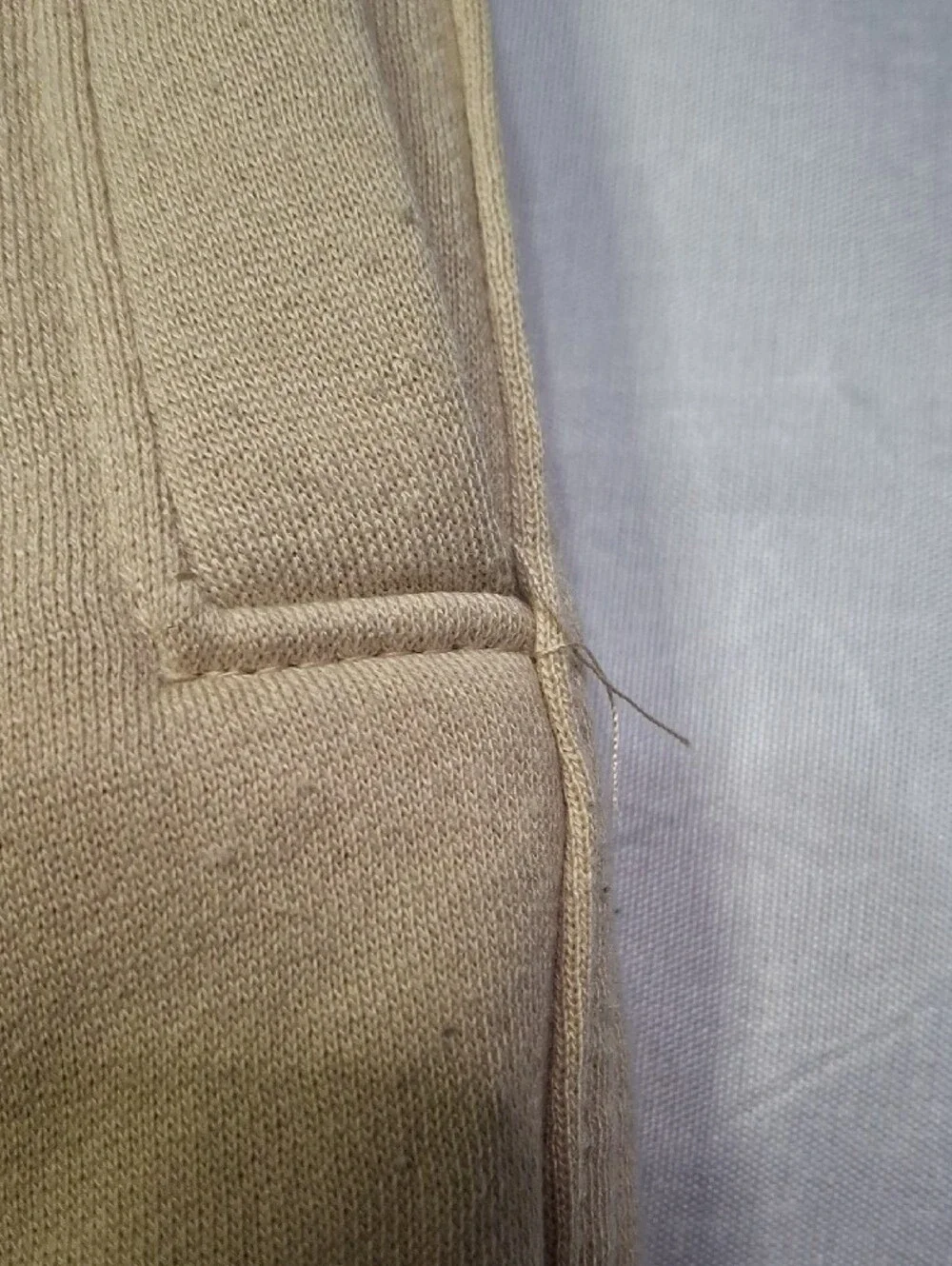 Men's Cargo Sweatshorts in Tan with Drawstring Waist